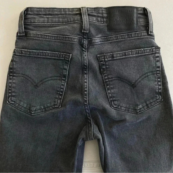Levi’s 726 HIGH RISE FLARE WOMEN'S JEANS DARK WASH SIZE 23 - Picture 9 of 15